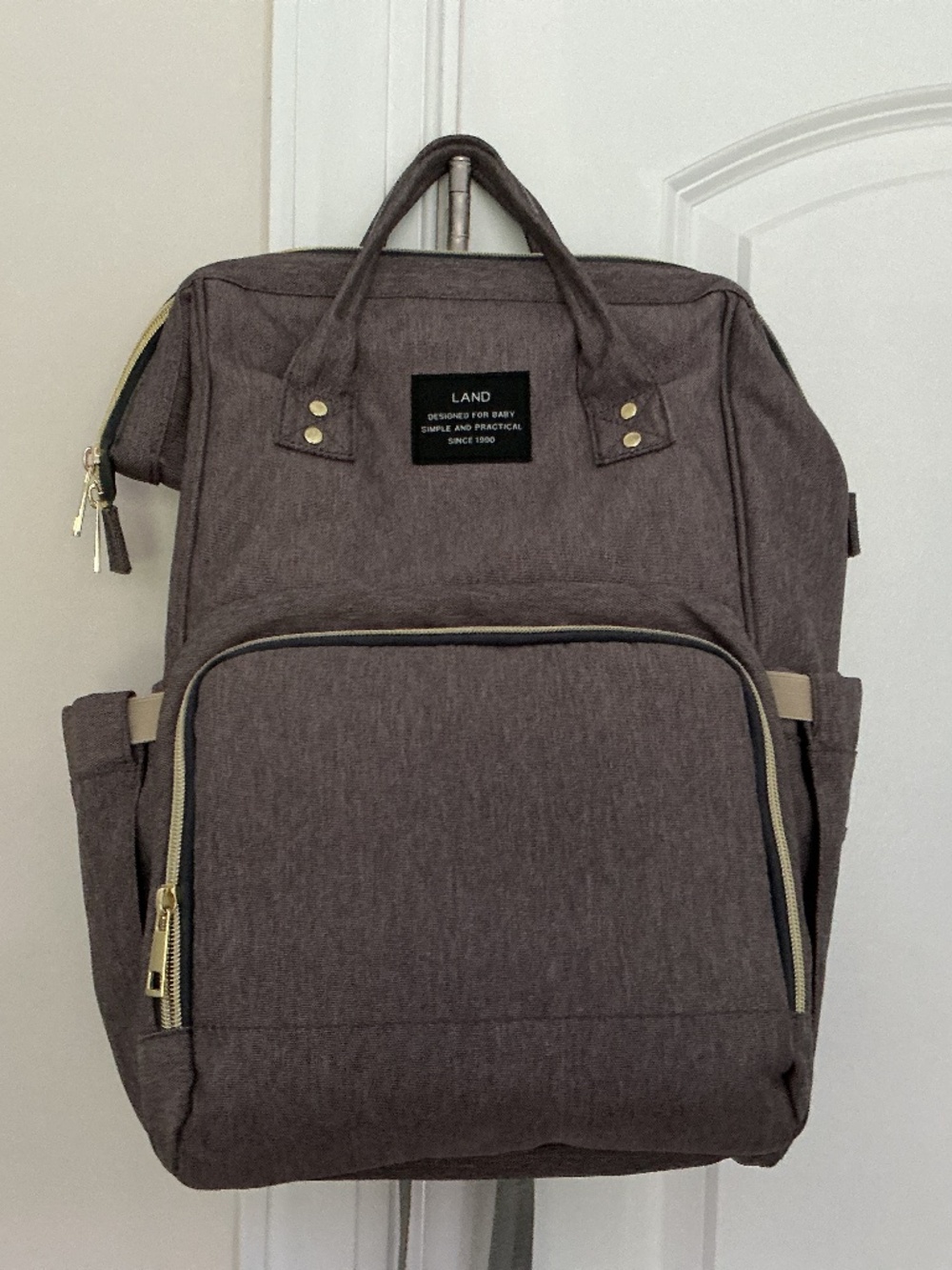 Mommy & Baby Bag By land. New Without Tags. Lots Of Compartments Diaper Bag